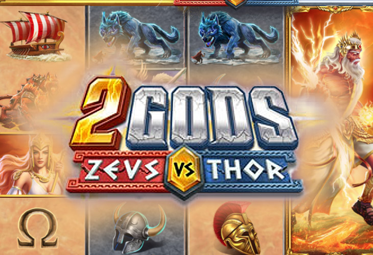 2 Gods Zeus vs Thor - 4ThePlayer slot at BetX Kasino Casino