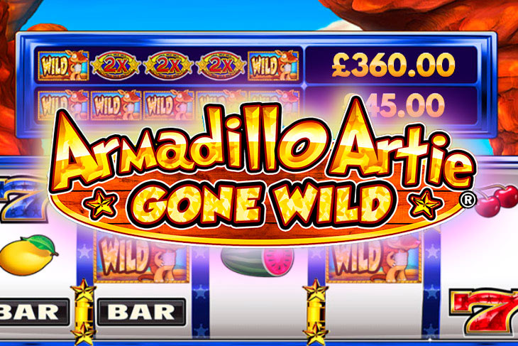 Armadillo Artie Gone Wild - DWG slot at BetX Kasino Casino