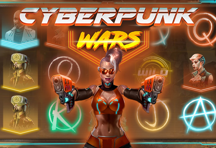 Cyberpunk Wars - Woohoo slot at BetX Kasino Casino