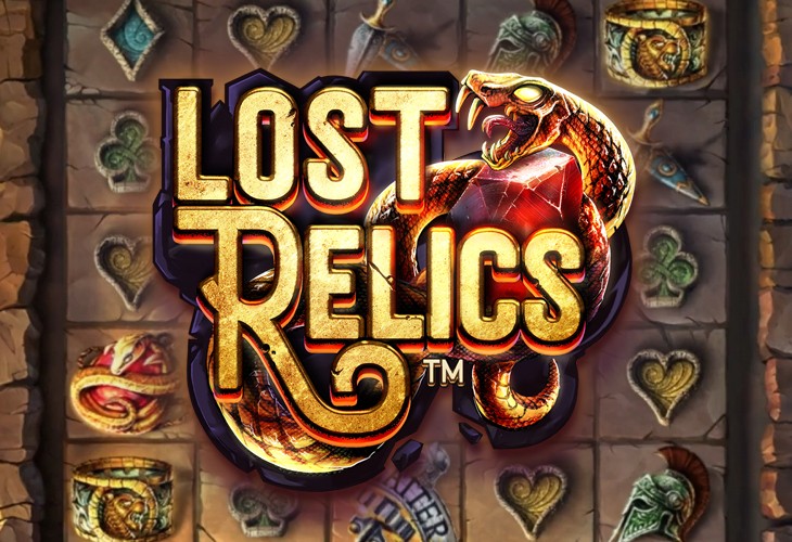 Lost Relics - NetEnt slot at BetX Kasino Casino