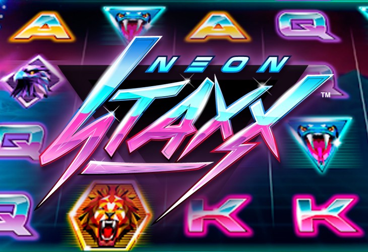 Neon Staxx - NetEnt slot at BetX Kasino Casino