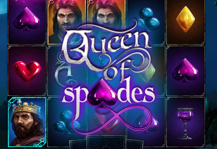 Queen Of Spades - Mascot slot at BetX Kasino Casino